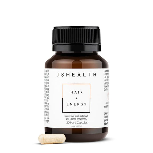 JSHealth Hair + Energy Formula 30 Capsules