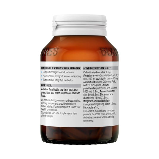 Blackmores Nails Hair and Skin 180 Tablets