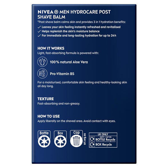 NIVEA MEN Hydrocare Post Shave Balm 100ml