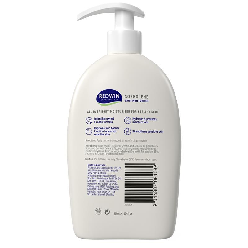 Load image into Gallery viewer, Redwin Sorbolene Daily Moisturiser  550ml
