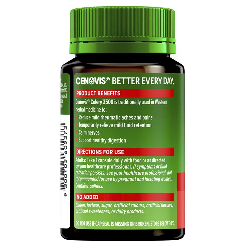 Load image into Gallery viewer, Cenovis Celery 2500 80 Capsules

