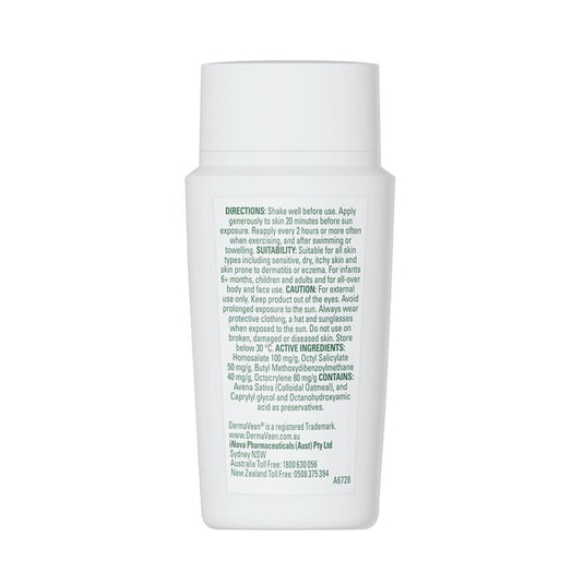 DermaVeen Sensitive Sun Invisible Fluid SPF50+ 50ml