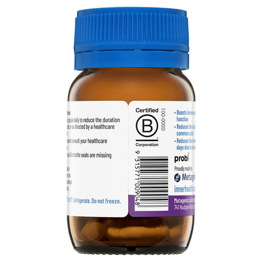 Inner Health Immune Booster Probiotic 30 Capsules Fridge Line