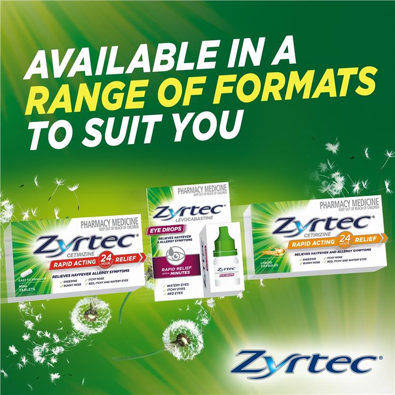 Load image into Gallery viewer, Zyrtec Antihistamine Hayfever &amp; Allergy Nasal Spray 10mL

