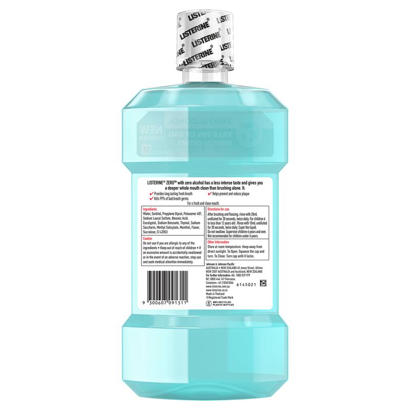 Load image into Gallery viewer, Listerine Mouthwash Zero 750ml

