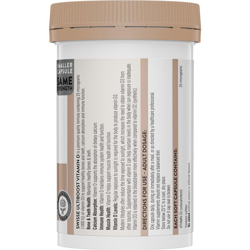 Load image into Gallery viewer, Swisse Vitamin D 400 Capsules
