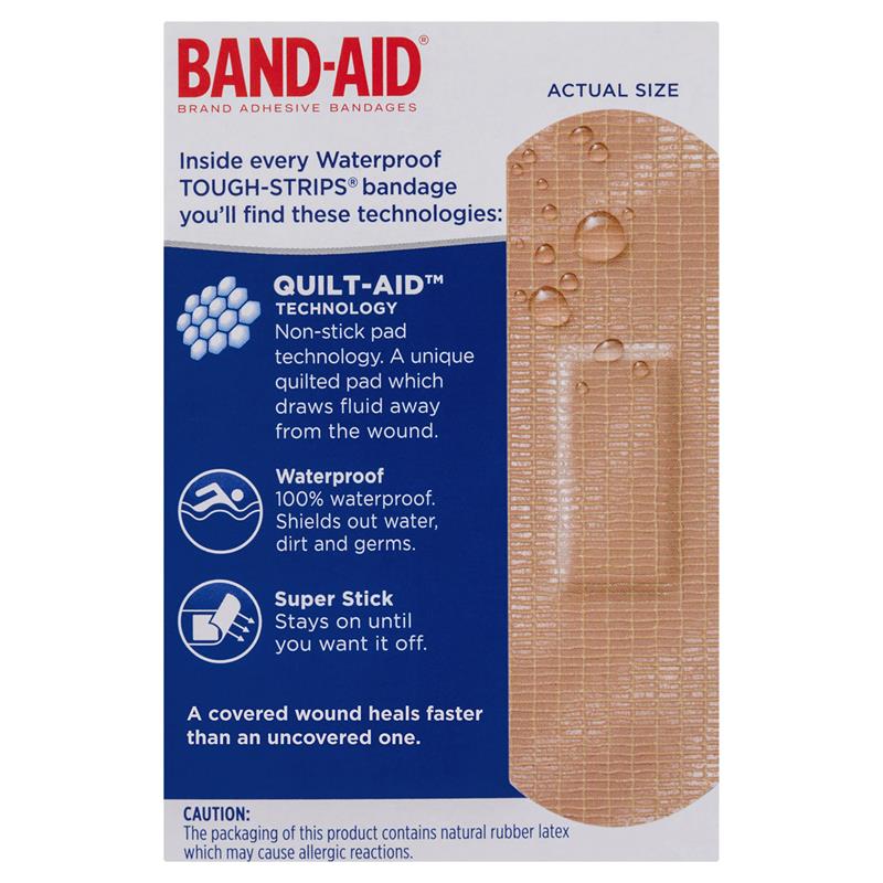 Load image into Gallery viewer, Band-Aid Waterproof Tough Strips 20 Pack
