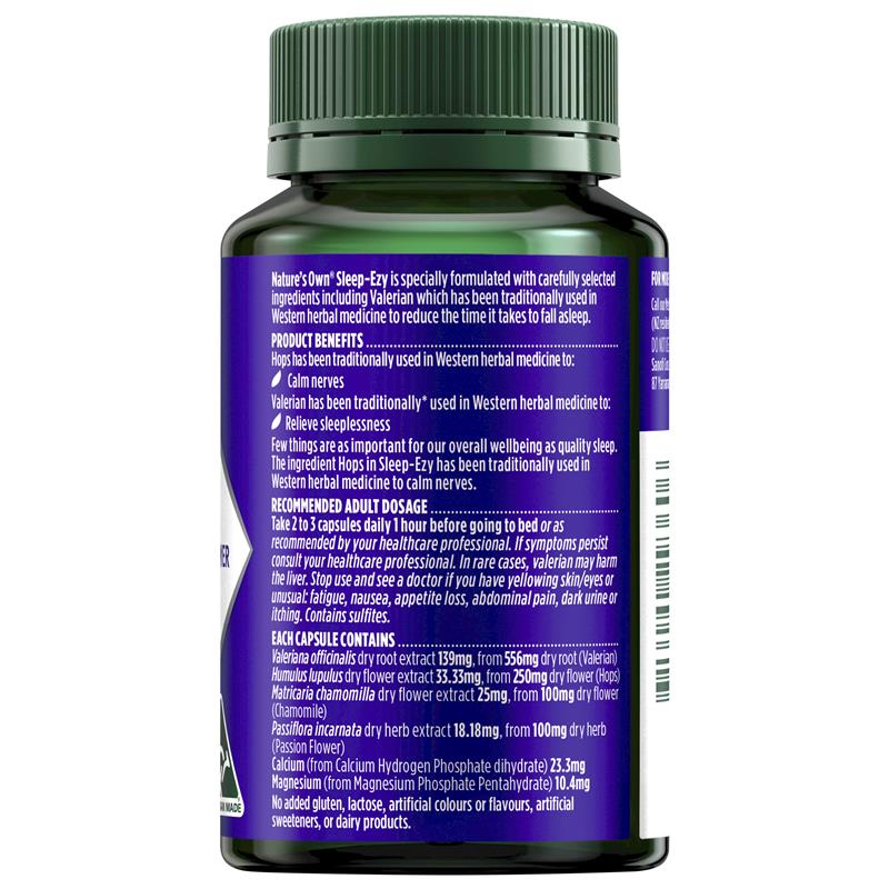 Load image into Gallery viewer, Nature's Own Sleep Ezy 100 Capsules
