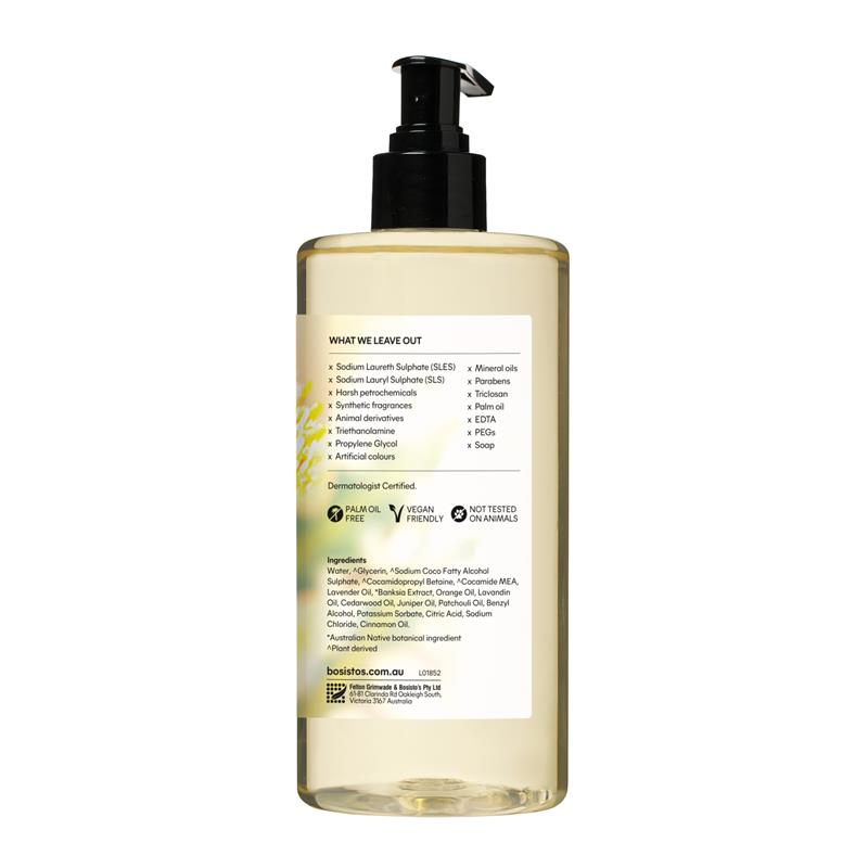 Load image into Gallery viewer, Bosisto's Banksia Flower &amp; Lavender Hand Wash 500mL
