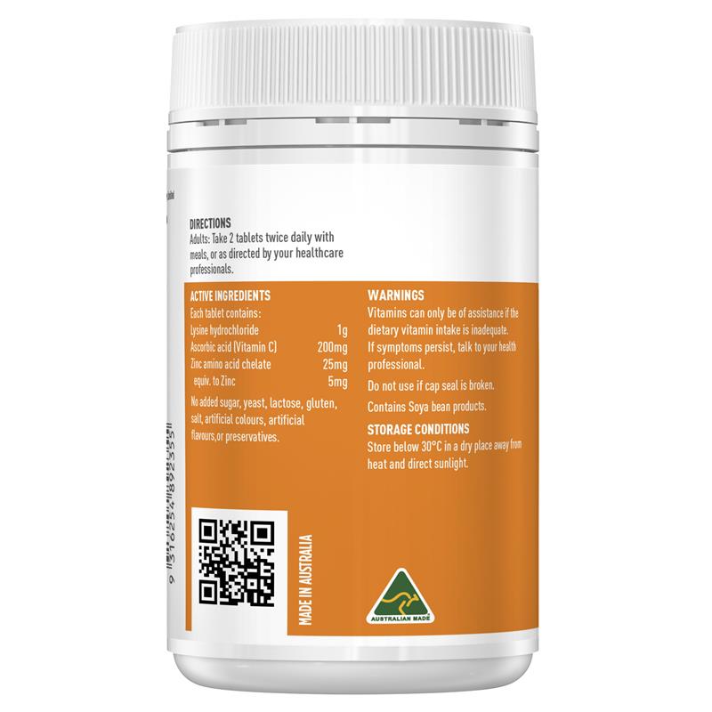 Load image into Gallery viewer, Healthy Care Super Lysine 100 Tablets
