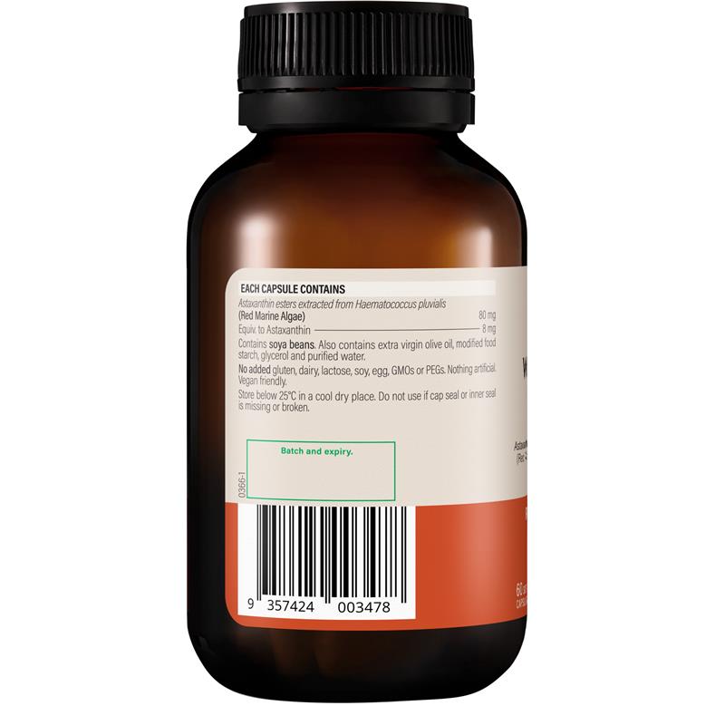 Load image into Gallery viewer, Wanderlust High Strength Astaxanthin 60 Capsules
