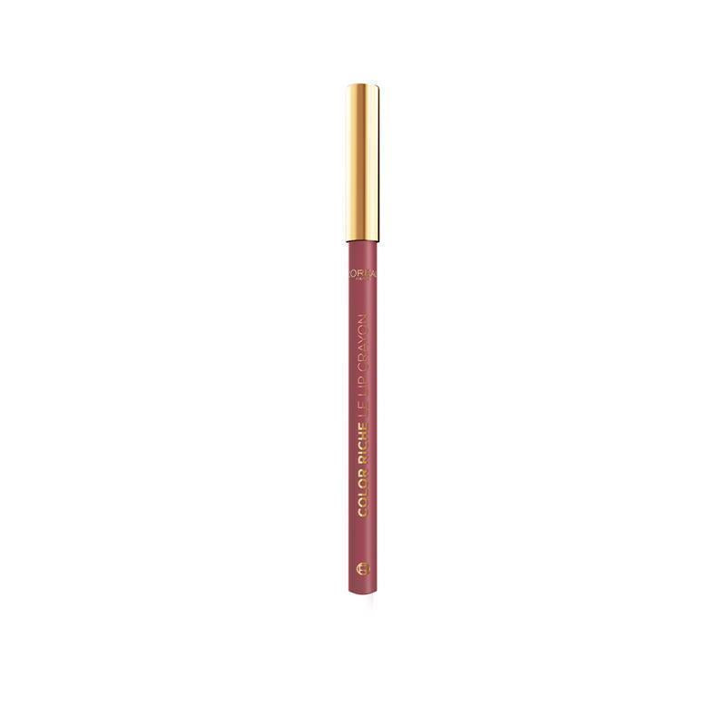 Load image into Gallery viewer, L'Oreal Paris Color Riche Le Lip Crayon 302 Bois De Rose
