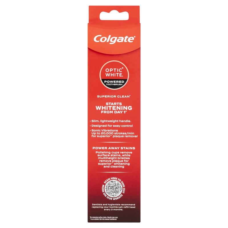 Load image into Gallery viewer, Colgate Optic White Power Toothbrush Soft
