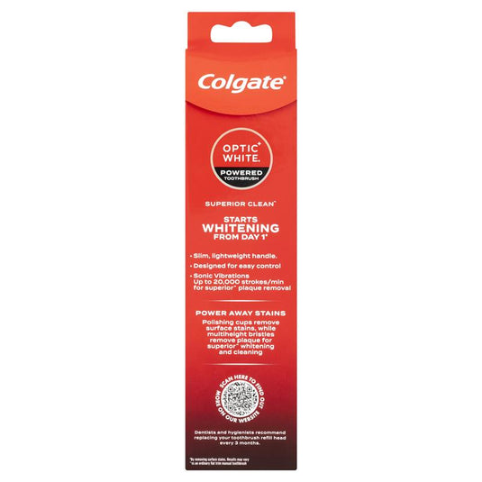 Colgate Optic White Power Toothbrush Soft