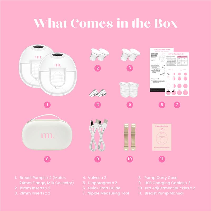Load image into Gallery viewer, The Midwife Mumma Double Breast Pump Handsfree
