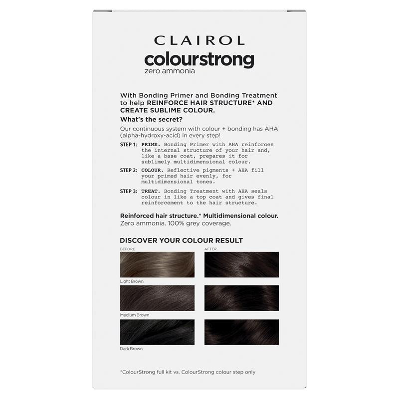 Load image into Gallery viewer, Clairol Colour Strong Kit 3.0 Darkest Brown
