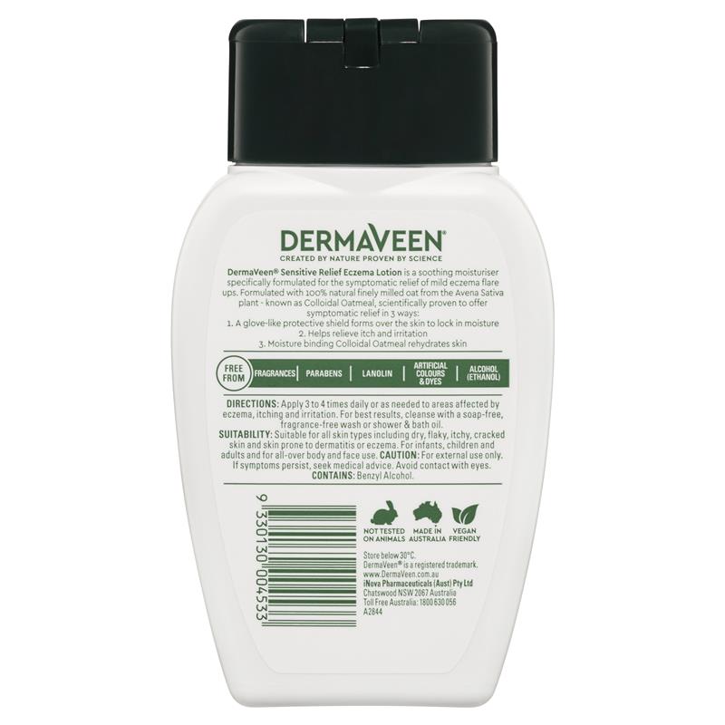 Load image into Gallery viewer, DermaVeen Sensitive Relief Eczema Lotion 250mL
