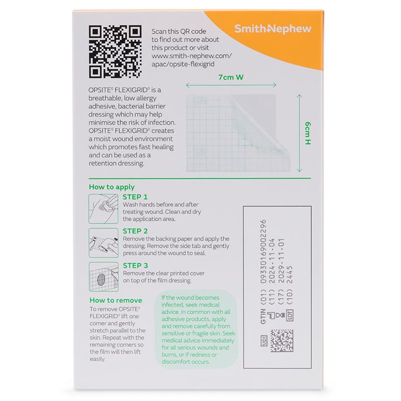 Load image into Gallery viewer, OPSITE FLEXIGRID 6cmX7cm PK5
