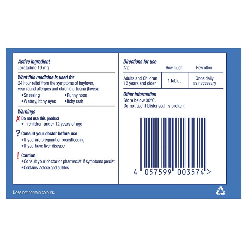 Load image into Gallery viewer, Claratyne Allergy Hayfever Relief Antihistamine 30 Tablets
