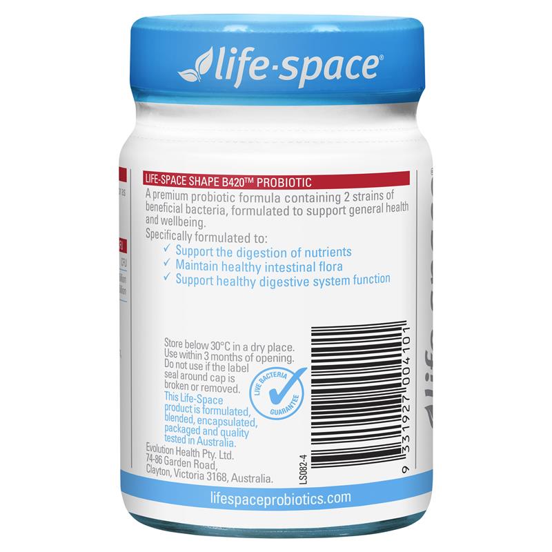 Load image into Gallery viewer, Life-Space Shape B420 Probiotic 60 Capsules
