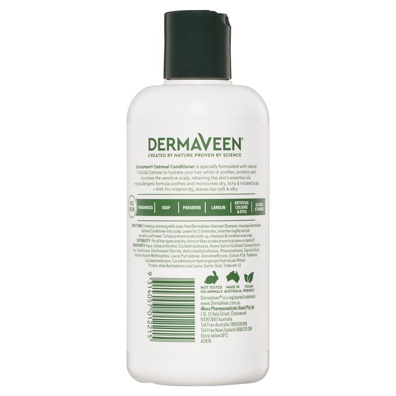 Load image into Gallery viewer, DermaVeen Oatmeal Conditioner 250mL
