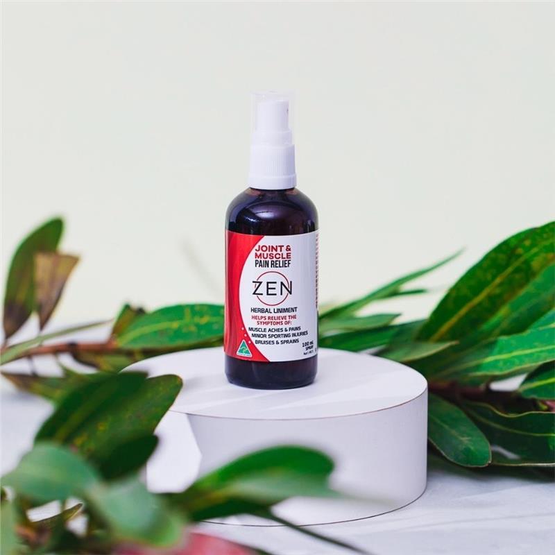 Load image into Gallery viewer, Zen Joint &amp; Muscle Relief Liniment Spray 100mL

