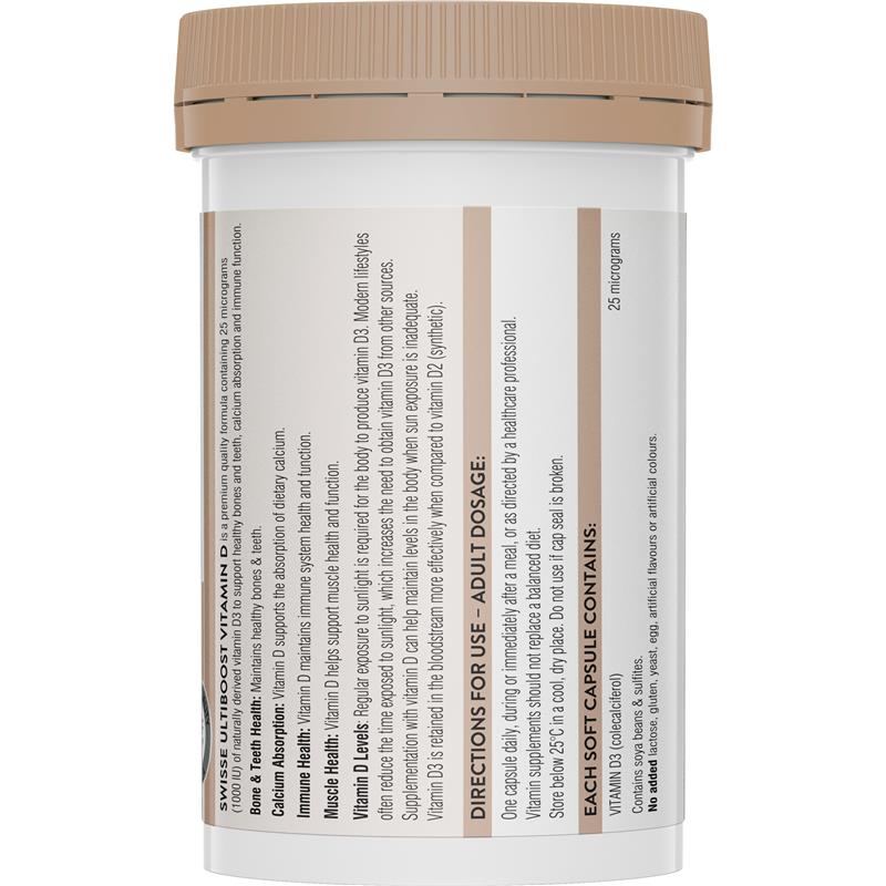 Load image into Gallery viewer, Swisse Vitamin D 250 Capsules
