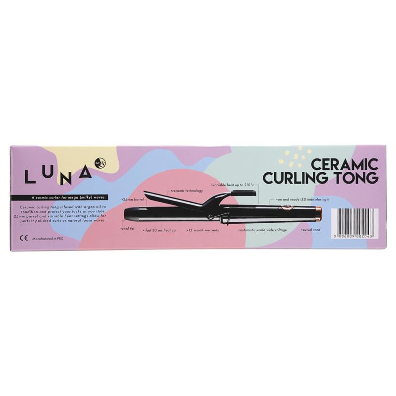 Load image into Gallery viewer, Luna Ceramic Curling Wand
