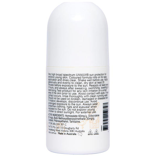 Natio Kids Everyday Sensitive Sunscreen SPF 50+ Roll On 100ml