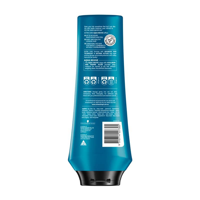 Load image into Gallery viewer, Schwarzkopf Extra Care Aqua Revive Moisturising Conditioner 400ml

