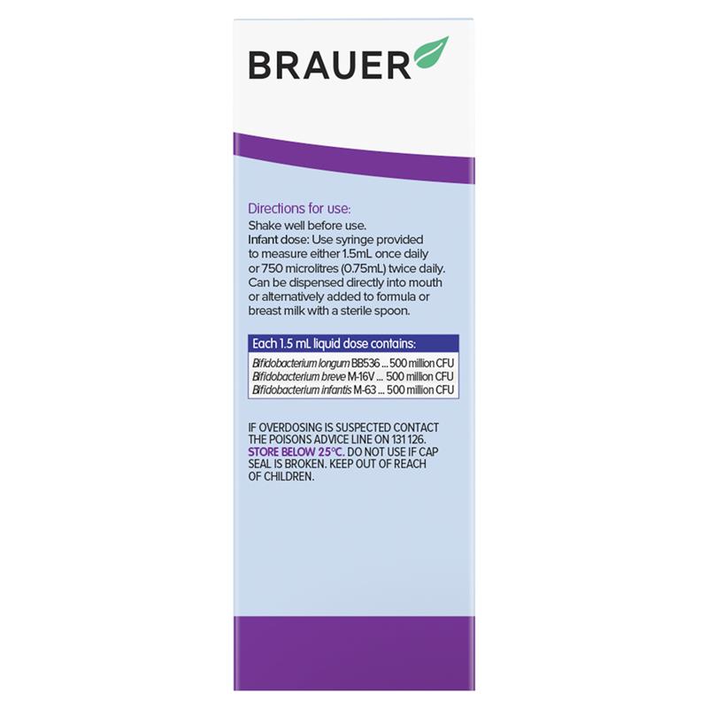 Load image into Gallery viewer, Brauer Immune Defence Probiotic Liquid For Infants 45ml
