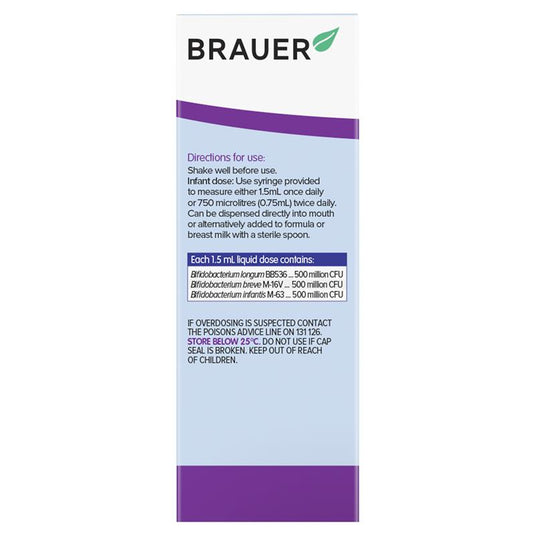 Brauer Immune Defence Probiotic Liquid For Infants 45ml