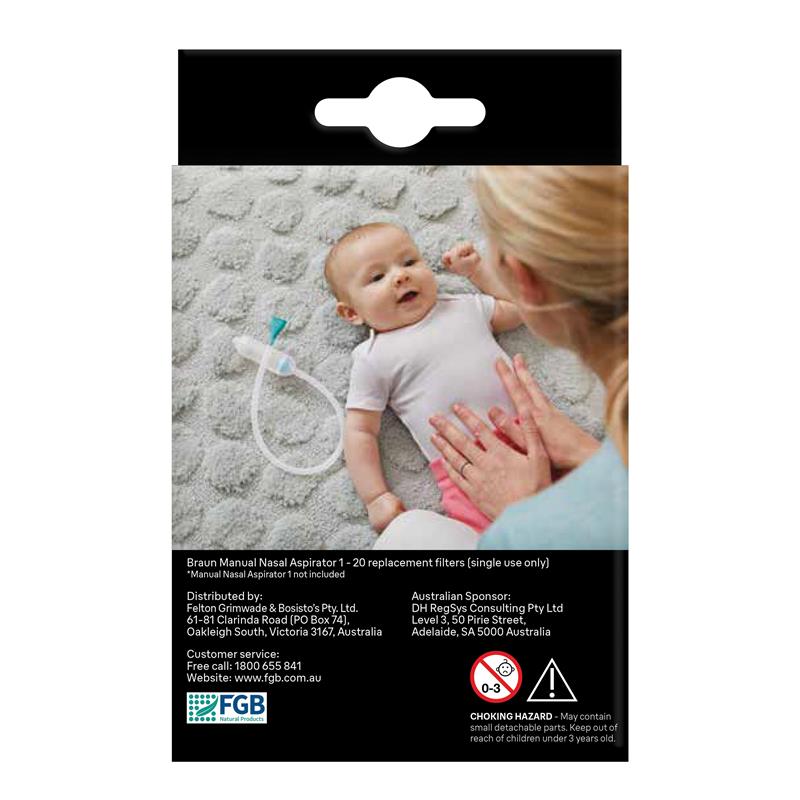 Load image into Gallery viewer, Braun Manual Nasal Aspirator 1 Filters
