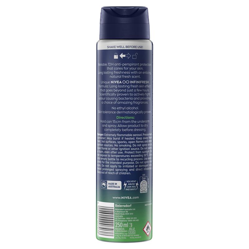 Load image into Gallery viewer, NIVEA MEN Deodorant Fresh Sensation 72hr 250ml
