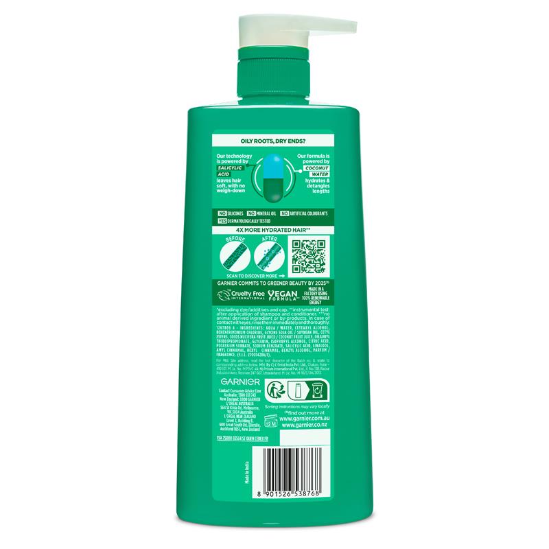 Load image into Gallery viewer, Garnier Fructis Coconut Water Conditioner 850ml

