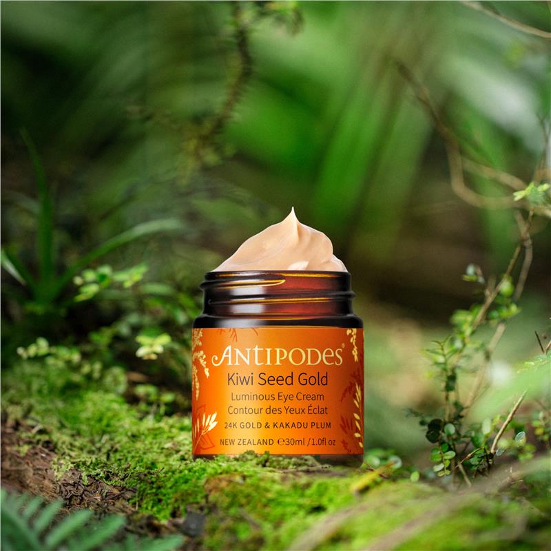 Load image into Gallery viewer, Antipodes Kiwi Seed 23k Gold Eye Cream 30ml
