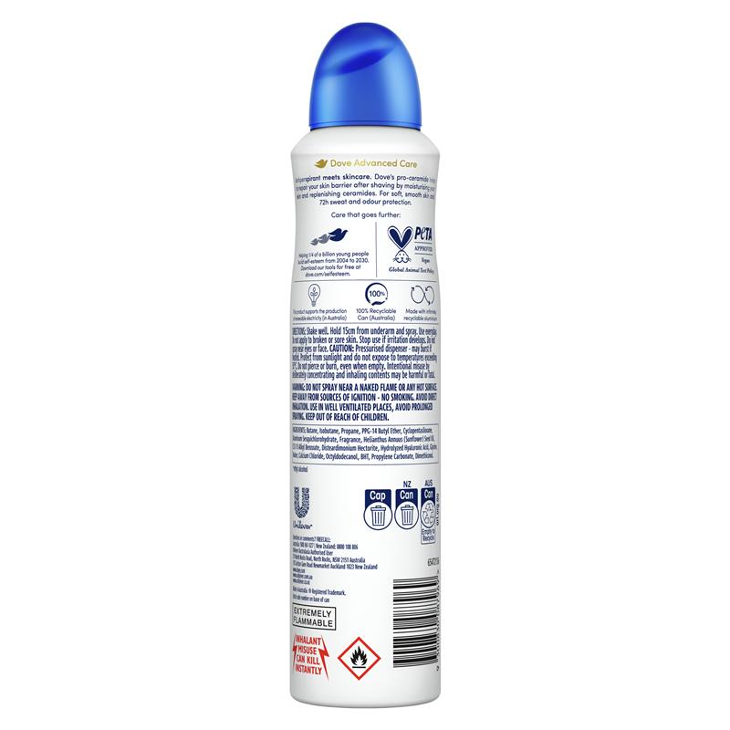 Load image into Gallery viewer, Dove Women Advanced Care Antiperspirant Aerosol Original 250ml
