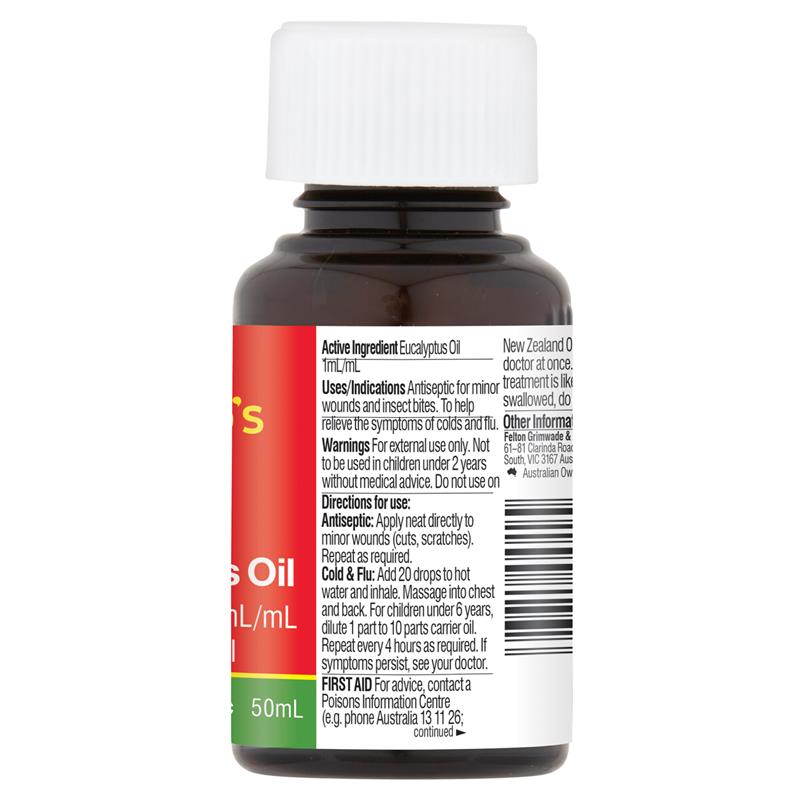 Load image into Gallery viewer, Bosisto's Eucalyptus Oil 50ml

