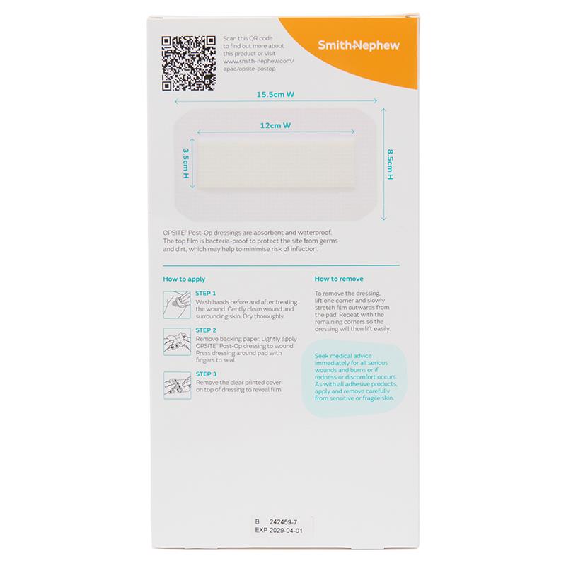 Load image into Gallery viewer, Opsite Post-Op 15.5cm x 8.5cm Dressing 2 Pack
