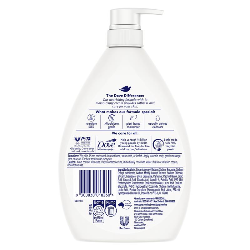 Load image into Gallery viewer, Dove Essential Care Fruity Nourish Body Wash 1 Litre
