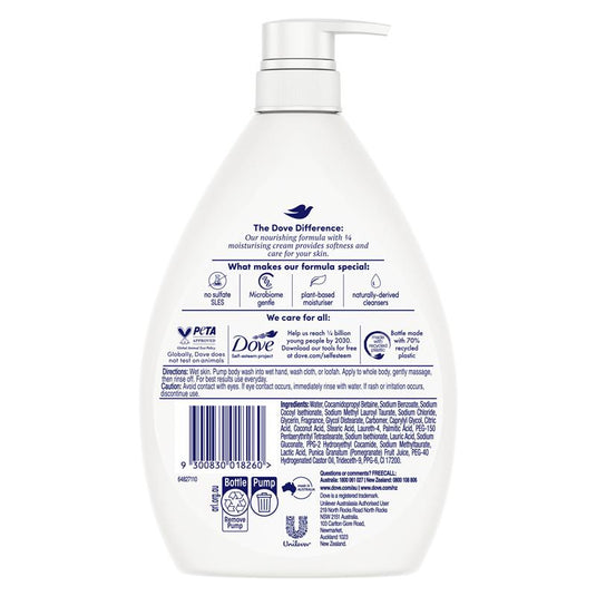 Dove Essential Care Fruity Nourish Body Wash 1 Litre