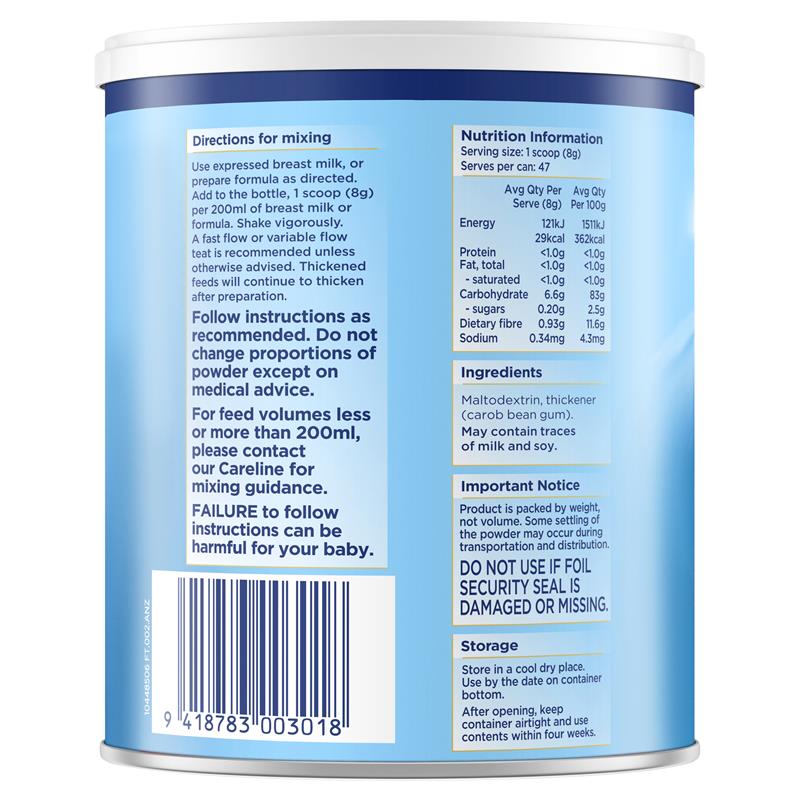 Load image into Gallery viewer, Aptamil Feed Thickener Suitable From Birth 380g

