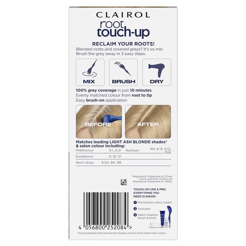 Load image into Gallery viewer, Clairol Nice N Easy Root Touch Up Permanent Hair Colour 9A Ash Blonde
