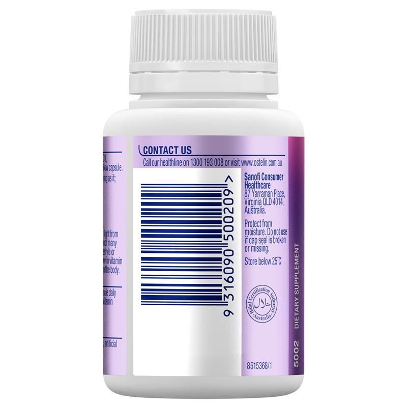 Load image into Gallery viewer, Ostelin Vitamin D3 1000IU 130 Capsules
