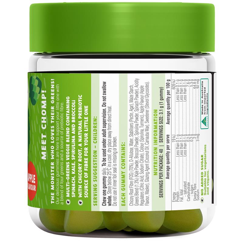 Load image into Gallery viewer, Little Swisse Green Boost Gummies 40 Pack
