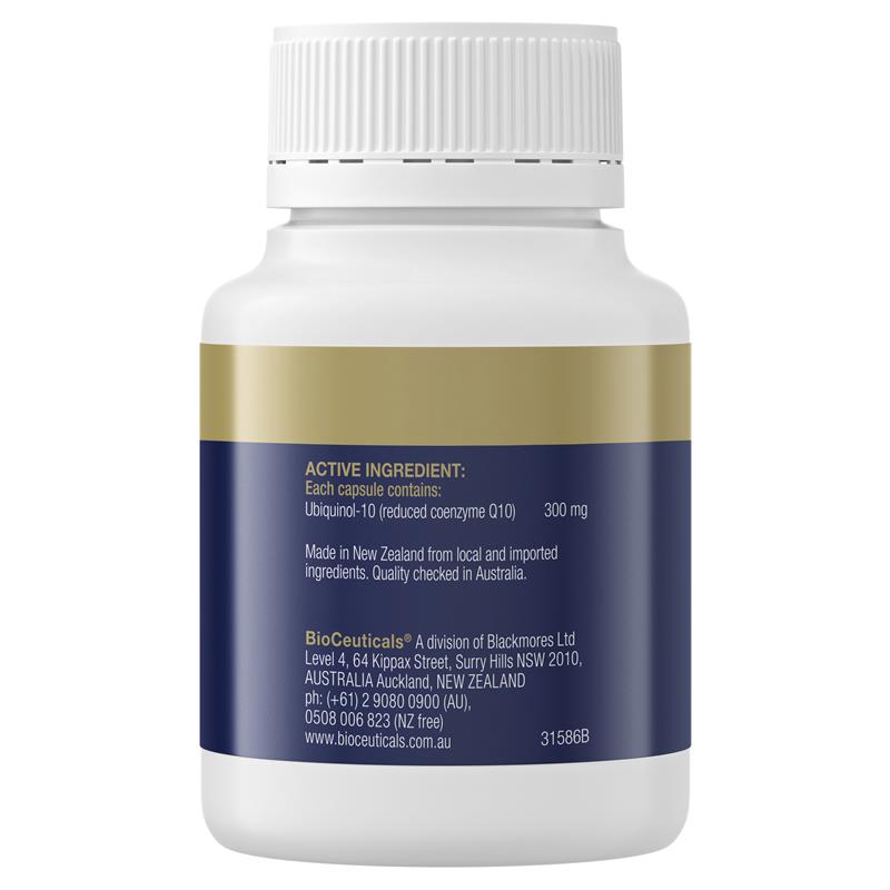 Load image into Gallery viewer, BioCeuticals Ubiquinol BioActive 300mg 30 Capsules

