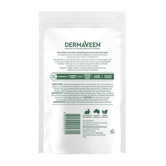 DermaVeen Calmexa Sensitive Relief Bath Soak 200g