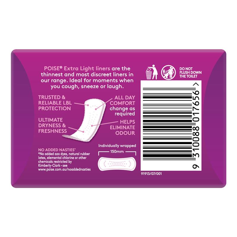 Load image into Gallery viewer, Poise Extra Light Liner Bulk 30 Pack
