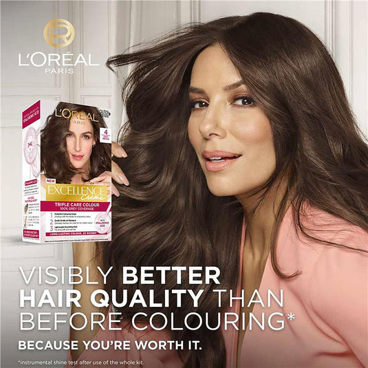 L'Oreal Excellence Creme 4 Dark Brown Hair Colour