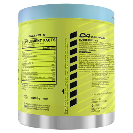 Cellucor C4 Original Blue Raspberry 50 Serves